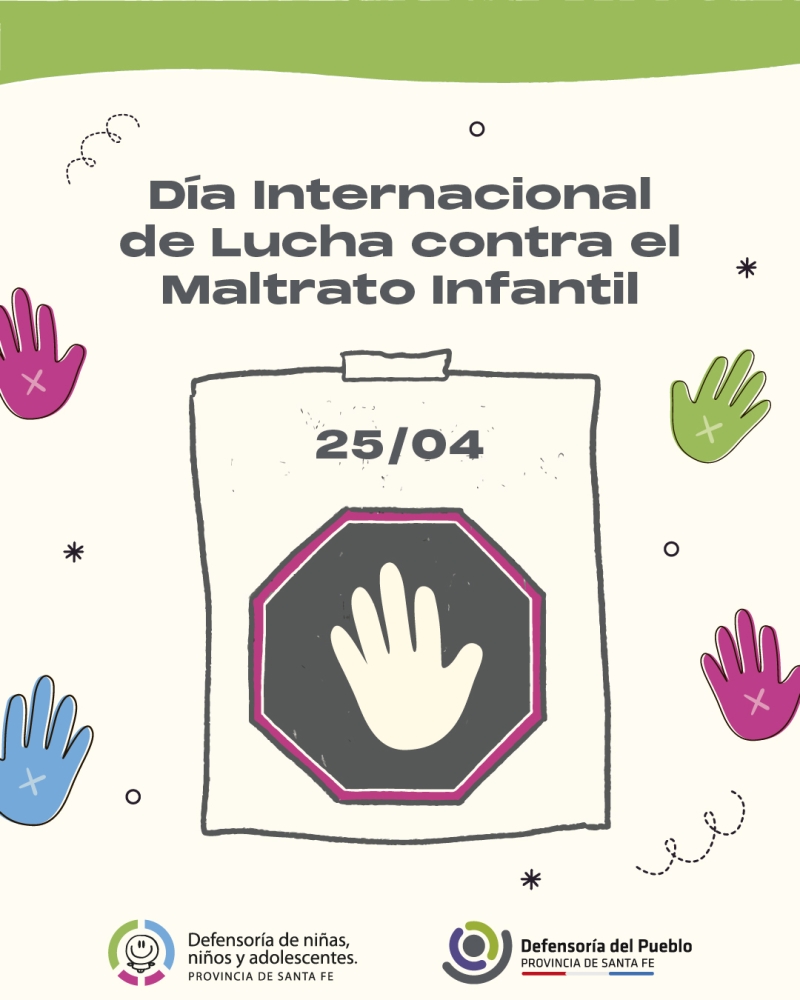 25 de Abril: Día de lucha contra el maltrato infantil
