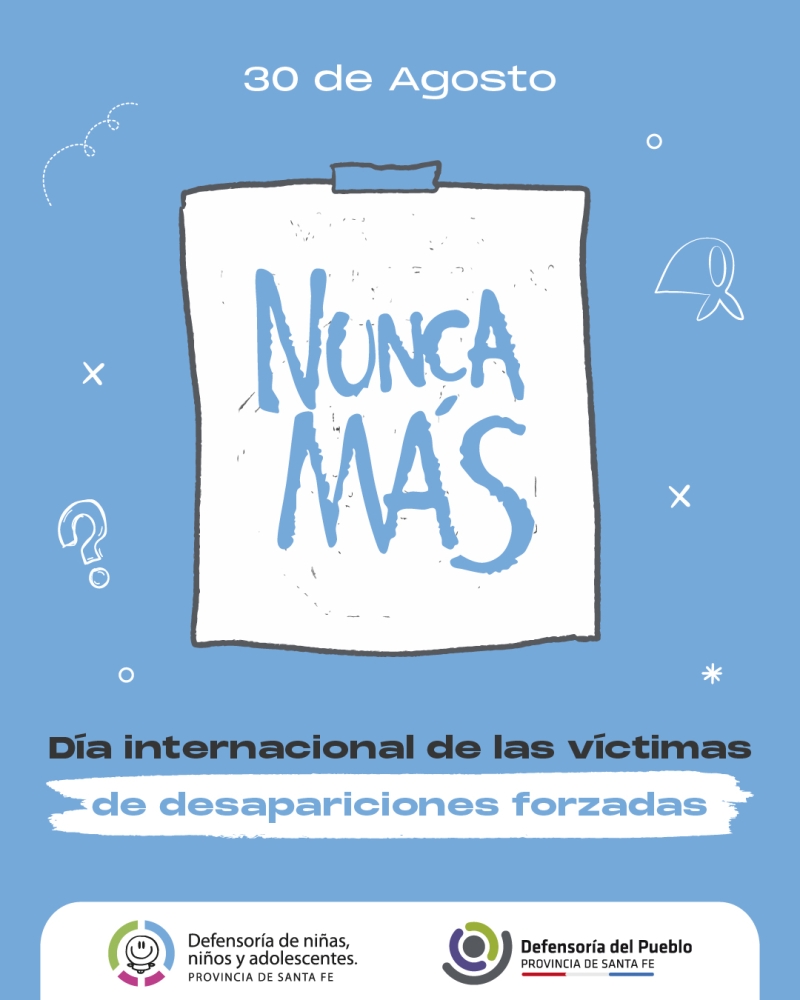 Día Internacional de las Víctimas de Desapariciones Forzadas