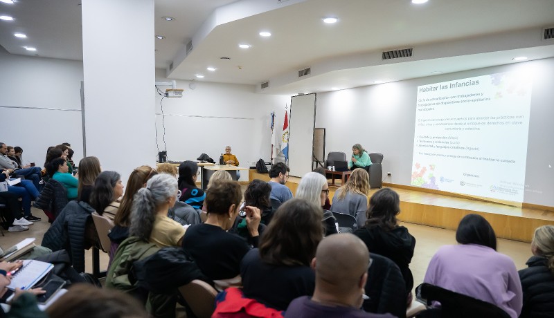 Con 100 participantes continúa el ciclo Habitar las Infancias