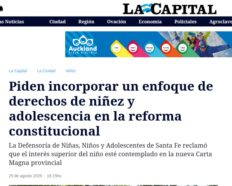 Piden incorporar un enfoque de derechos de niñez y adolescencia en la reforma constitucional