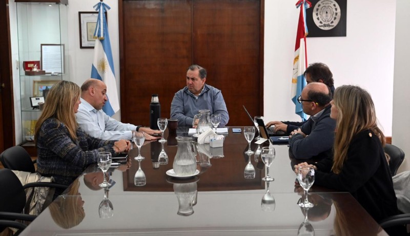 El Defensor se reunió con el intendente de Santa Fe