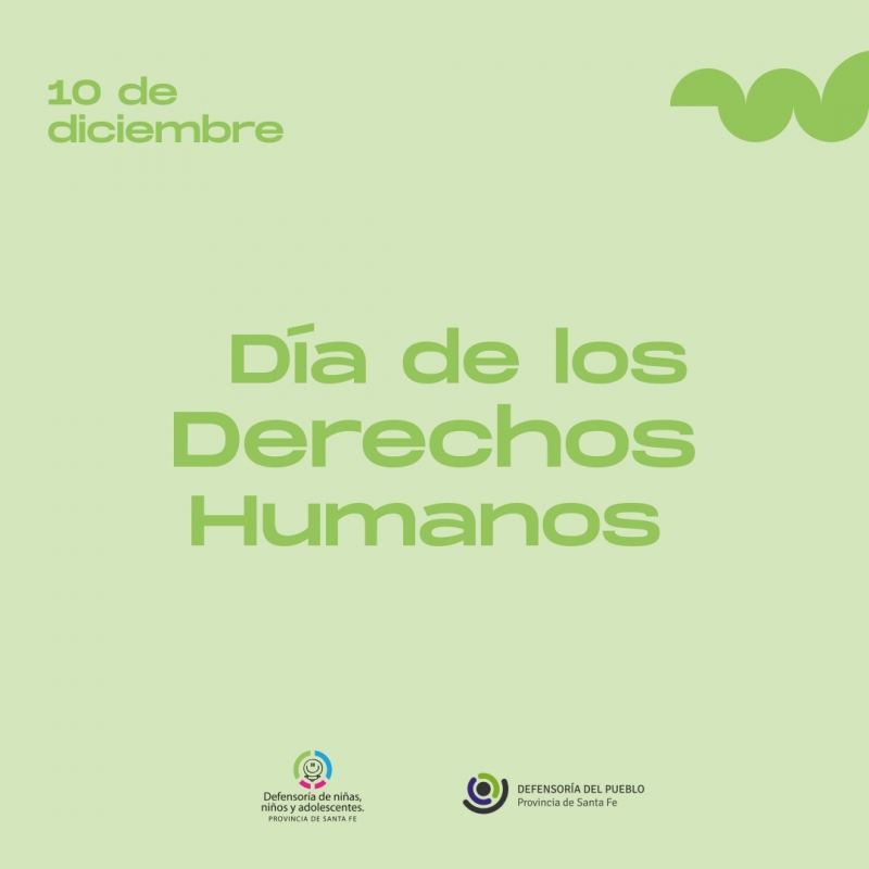 10 de Diciembre: Día de los Derechos Humanos