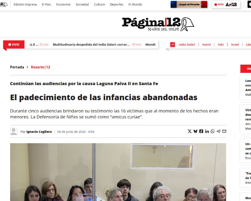 El padecimiento de las infancias abandonadas