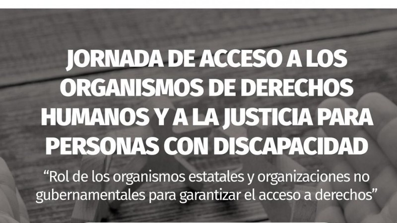 Discapacidad y acceso a organismos de Derechos Humanos y Justicia 